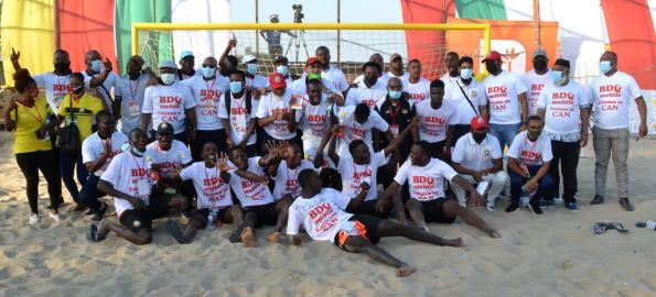 Moçambique qualifica-se pela primeira ao CAN de Futebol de Praia