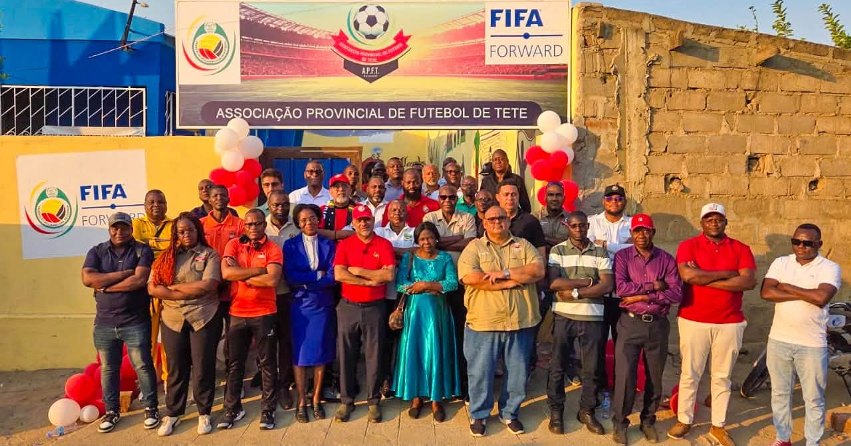 FMF entrega nova sede para Associação Provincial de Futebol em Tete